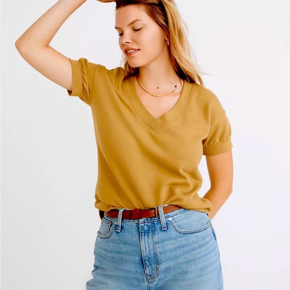 Madewell (Re)sourced French Terry Sweatshirt Tee